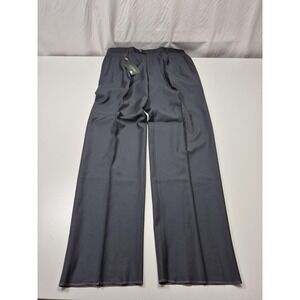 Zanieri Dress Pants Mens 40x36 Gray Wool Pleated Straight NWT Unhemmed
